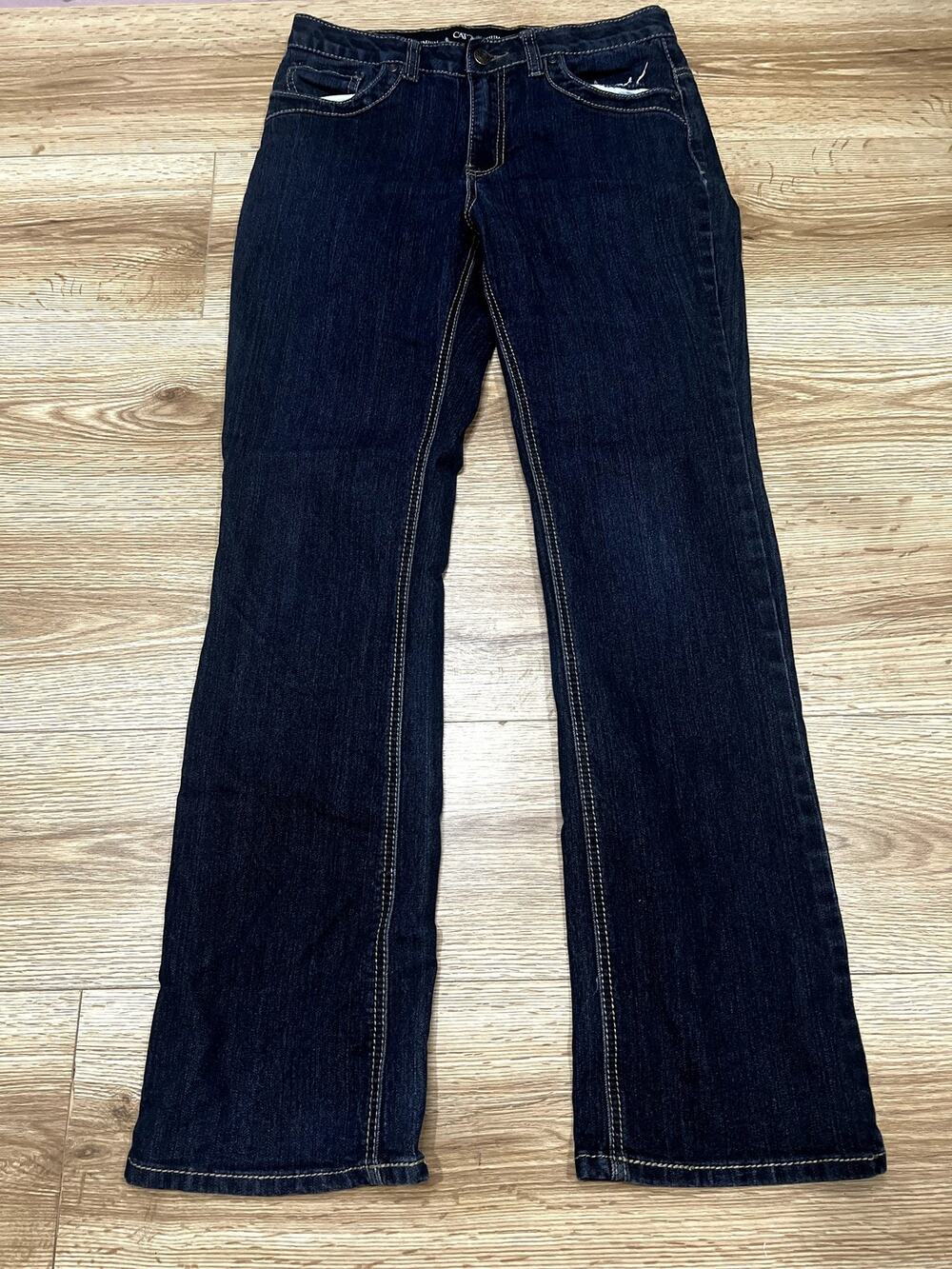 Cato Premium Women's Size 8 Dark Wash Bootcut Jeans (A74)